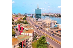 Image A far away shot of the city of Lagos in Nigeria.